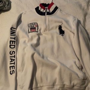 Ralph Lauren polo USA quarter zip